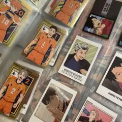 ハイキューカード ステッカーセット64枚まとめ売り