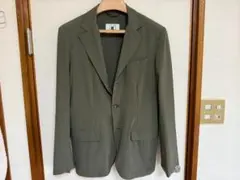 KITON ウール オレンジ テーラードジャケット KITON ウール オレンジ テーラードジャケット