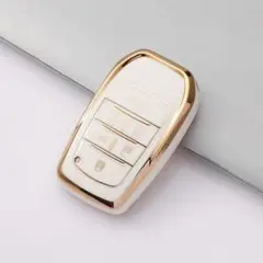 トヨタ キーケース TPU キーカバー アルファード ヴェルファイア30系 白