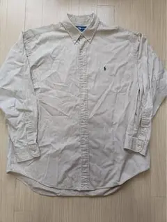 【XL】Ralph Lauren BLAKE ボタンダウンシャツ _緑ポニー