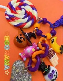 ☆★Trick or Treat! ◡̈⋆ハロウィン　じゃらじゃらキーホルダー★☆