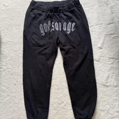 godsavage ブラック スウェットパンツ M