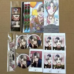 【直筆】 蟹江結弦 ブロマイド 缶バッジ チェキ StarSign スタサイ