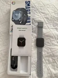 スマートウォッチ グレー 本体