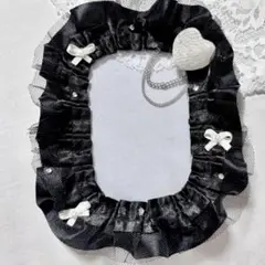 B7 トレカケース 黒レース