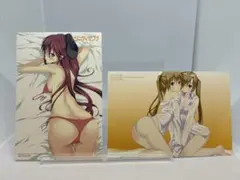 トリニティセブン　購入特典イラストカード　2点
