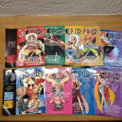 ONE PIECE 総集編 ブックカバー　9枚セット　JC