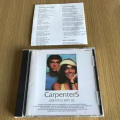カーペンターズ　Carpenters Greatest Hits 20　輸入盤