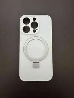 【美品】iPhone15pro用ケース　白（雪白）