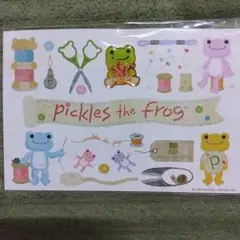かえるのピクルスイベント限定ピンズ ソーイング