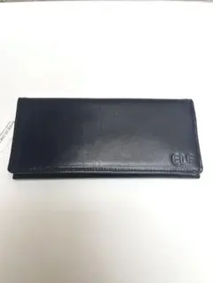 【新品】ELF 銀座タニザワ　高級レザー　長財布　ネイビー　メンズ　日本製