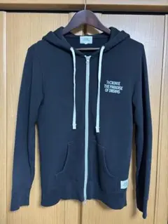 THE CRIMIE ブラック ジップアップフーディ