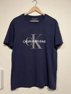 CALVIN KLEIN カルバンクライン　ネイビー Tシャツ M