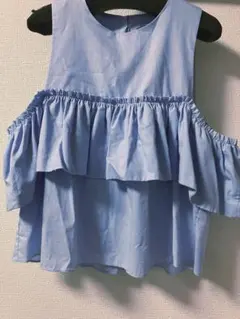 【未使用】ZARAオープンショルダー ブラウス