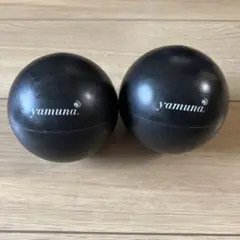 ヤムナゴールドボール黒ボール2個セットずつ、フットウェーカー1セット、ポンプ付き Yamuna Store