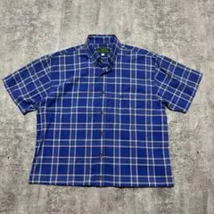 OLD 短丈　ショート丈　チェックシャツ　cityboy 古着　ボックス