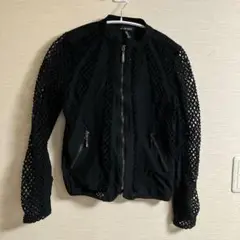 ブラックメッシュジャケット M