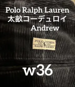 Polo Ralph Lauren 太畝コーデュロイ Andrew W36
