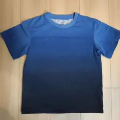 UNIQLO グラデーションブルー Tシャツ 130