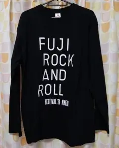 新品 フジロック FUJI ROCK '24 長袖 Tシャツ L ブラック