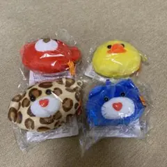 mojojojo フェイス　ポーチ　キーチェーン　マスコット　 4点セット