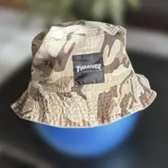THRASHER／バケットハット　リバーシブル