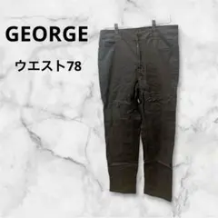 GEORGE グレー スラックス 30x30