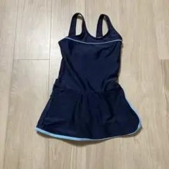 ネイビー スカート付き水着