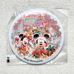 【新品未使用】 ディズニー クリスマスファンタジー2014 缶バッジ
