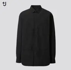 ユニクロ+J 長袖シャツ 黒