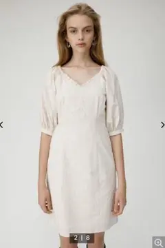 早いものがち 新品　moussy コットン黒ワンピース♡