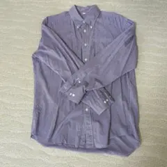 無印良品　ギンガムチェックシャツ　ボタンダウン　ｌサイズ