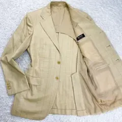 KITON ウール オレンジ テーラードジャケット ウール ジャケット | Maison Kitsuné
