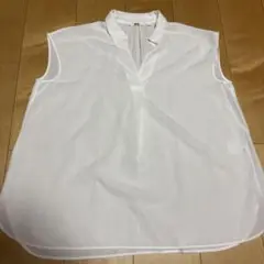 UNIQLO ノースリーブシャツ L ホワイト