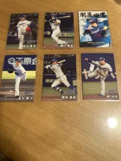 プロ野球チップス 中日 石川昂弥 細川成也 松山晋也 金丸夢斗 岡林勇希 柳裕也