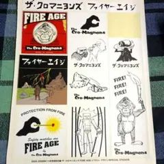★レア☆ ザ・クロマニヨンズ ステッカー シール 雑誌付録