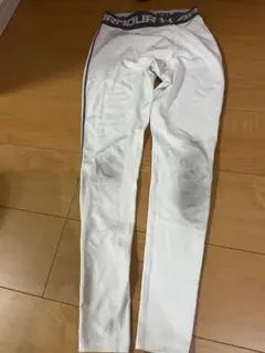 アンダーアーマー タイツ　白　MD メンズ