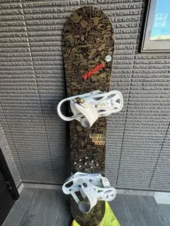 BURTON クラッシュ 158cm × Burton ミッション Mサイズ BURTON CLASH 158cm スノーボード バインディング セット