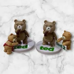 ted2 スタンドフィギュア コップのフチのTed