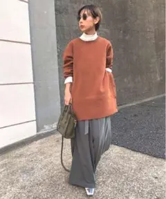 SIDE DEEP SLIT KNIT