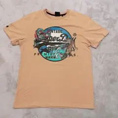 Superdry 極度乾燥(しなさい) Tシャツ　メンズL
