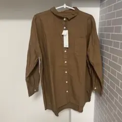 SUN VALLEY レディースシャツ ブラウン