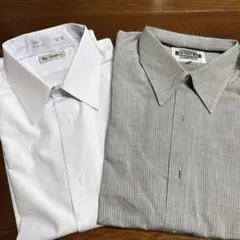 メンズ長袖シャツ2枚セット