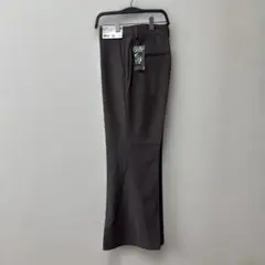 UNIQLO ドレーフレアパンツ 36 ブラウン
