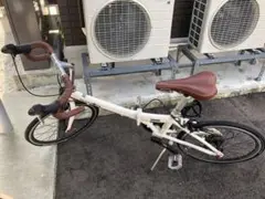 DAHON METRO ダホン メトロ 折りたたみ自転車 ホワイト 中古自転車 DAHON METRO ダホン メトロ 折りたたみ自転車 ホワイト 中古