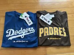 ドジャース&パドレス半袖（ L L）