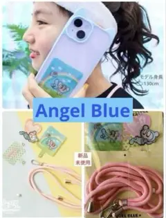 Angel Blueスマホストラップ