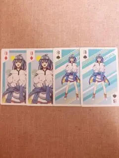 カラフルピーチ　るな　トランプ　トレカ　からぴち