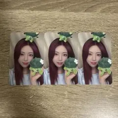 ITZY ユナ トレカ GWBG MAKESTAR 台北 サイン会 3枚
