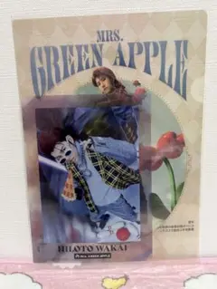 Mrs. GREEN APPLE 一番くじ　F賞クリアファイル&ステッカー